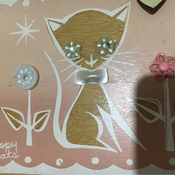 Vintage Enid Collins PINK “Copy Cat” Wooden box bag. CHECK MEOWT!! - Picture 3 of 15